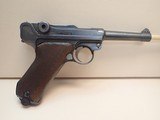 German DWM Commercial Luger Model P08 9mm 4"bbl Military Service Pistol - 1 of 17