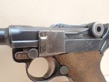 German DWM Commercial Luger Model P08 9mm 4"bbl Military Service Pistol - 9 of 17