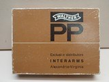 Walther (Interarms) PP .380acp 3-7/8"bbl Blued Pistol 1970mfg w/Box, Papers ***SOLD*** - 19 of 20