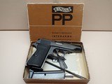 Walther (Interarms) PP .380acp 3-7/8"bbl Blued Pistol 1970mfg w/Box, Papers ***SOLD*** - 1 of 20
