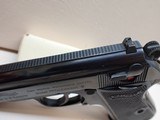 Walther (Interarms) PP .380acp 3-7/8"bbl Blued Pistol 1970mfg w/Box, Papers ***SOLD*** - 13 of 20