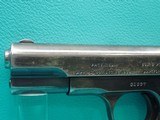 Colt M1908 Pocket Hammerless Type III .380acp 3 3/4"bbl Blued Pistol MFG 1917 ***SOLD*** - 8 of 20