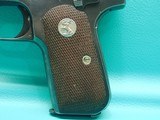 Colt M1908 Pocket Hammerless Type III .380acp 3 3/4"bbl Blued Pistol MFG 1917 ***SOLD*** - 6 of 20