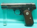 Colt M1908 Pocket Hammerless Type III .380acp 3 3/4"bbl Blued Pistol MFG 1917 ***SOLD*** - 5 of 20