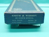 **SOLD**S&W 36-1 .38spl 3"bbl Blued Revolver W/ Box MFG 1976-77**SOLD** - 18 of 20