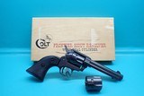 Colt Frontier Scout .22 Mag / .22LR 4-3/4"bbl Blue Revolver w/Factory Box 1959mfg ***SOLD*** - 1 of 24