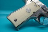 Colt Government Series 80 .380ACP 3.25"bbl Nickel Pistol 1985mfg - 2 of 18