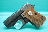 Colt Junior .25ACP 2"bbl Blue Pistol w/7rd Mag 1973mfg ***SOLD*** - 5 of 14