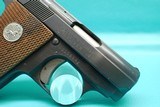 Colt Junior .25ACP 2"bbl Blue Pistol w/7rd Mag 1973mfg ***SOLD*** - 4 of 14