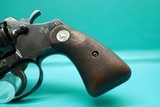 Colt Official Police .38 Special 4" Barrel Blued Revolver 1957mfg ***SOLD*** - 7 of 17