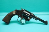 Colt Police Positive First Issue .32 New Police 4" Barrel Blued Finish Revolver 1910mfg