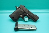 Sig Sauer P238 .380ACP 2.75"bbl Black Pistol w/Night Sights, Two Mags ***SOLD*** - 1 of 15