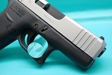 Glock 43X 9mm 4-3/8"bbl Two-Tone Pistol w/Holster, 10rd Mag - 5 of 17