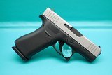 Glock 43X 9mm 4-3/8"bbl Two-Tone Pistol w/Holster, 10rd Mag - 2 of 17