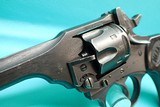 Webley & Scott Mark IV .38S&W 5"bbl War Finish Revolver 1944-45mfg - 9 of 20