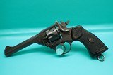 Webley & Scott Mark IV .38S&W 5"bbl War Finish Revolver 1944-45mfg - 5 of 20