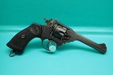 Webley & Scott Mark IV .38S&W 5"bbl War Finish Revolver 1944-45mfg - 1 of 20