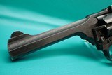 Webley & Scott Mark IV .38S&W 5"bbl War Finish Revolver 1944-45mfg - 10 of 20