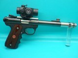 Ruger 22/45 MK III Target .22LR 5.5" Threaded Bull BBL MFG 2014 W/ Scope + Extras - 2 of 25