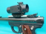 Ruger 22/45 MK III Target .22LR 5.5" Threaded Bull BBL MFG 2014 W/ Scope + Extras - 8 of 25