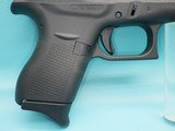 Glock 42 .380acp 3.25"bbl Pistol W/ Night Sights, Belt Clip, & 2 Mags - 3 of 22