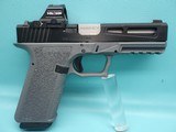 Custom 9mm Pistol With Zev Slide, Agency 3.48"bbl, P80 PFS9 Lower, Night Sights & Holosun Red Dot