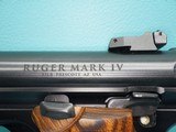 Ruger MK IV Target .22LR 5.5