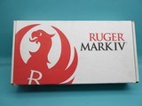 Ruger MK IV Target .22LR 5.5