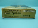 Browning Challenger III Sporter .22LR 6.75 bbl Pistol MFG 1984 W/ Factory Box **SOLD 11-20 - 20 of 22