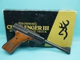 Browning Challenger III Sporter .22LR 6.75 bbl Pistol MFG 1984 W/ Factory Box **SOLD 11-20 - 1 of 22
