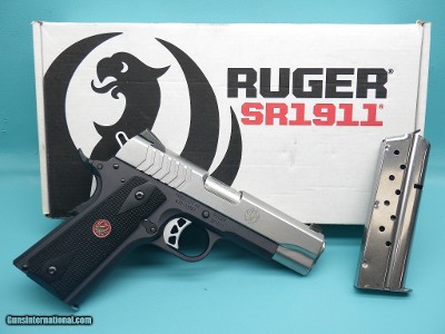 Ruger SR1911 Lightweight Commander 9mm 4.25