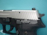 Sig Sauer P226 Two Tone 9mm 4.4"bbl Pistol W/ Factory Box & Night Sights - 8 of 24