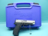 Sig Sauer P226 Two Tone 9mm 4.4"bbl Pistol W/ Factory Box & Night Sights