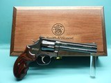 Smith & Wesson 586-4 "Friends of NRA" Engraved .357Mag 6"bbl Revolver W/ Presentation Box - 1 of 25