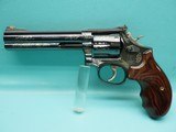 Smith & Wesson 586-4 "Friends of NRA" Engraved .357Mag 6"bbl Revolver W/ Presentation Box - 8 of 25