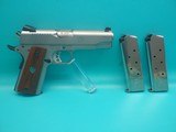 Ruger 1911cmd .45acp 4"bbl Pistol W/Factory Box & 3 Mags.