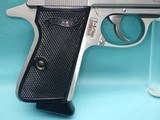 Walther PPK/S-1 .380acp 3 3/8"bbl Stainless Pistol W/ Box - 3 of 23