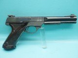 US Marked High Standard S-101 Supermatic 6.75" Ported bbl Pistol MFG 1957 W/ Weights