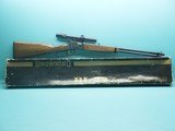 Browning BL-22 Deluxe Grade II .22S,L,LR 20"bbl Rifle MFG 1971 W/ Box & Scope MINT! - 1 of 25