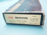 Browning BL-22 Deluxe Grade II .22S,L,LR 20"bbl Rifle MFG 1971 W/ Box & Scope MINT! - 24 of 25
