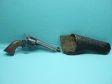 Ruger Single Six .22Cal 5.5"bbl Revolver MFG 1957 W/ Holster (Flat Gate, Flat Top, 3 Screw) - 1 of 25