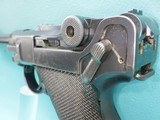 DWM P08 Luger 9mm 4"Bbl Chamber Dated 1911 8+1 w/Regiment Markings - 11 of 25