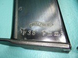 Mauser byf 43 P-38 9mm 4.9"Bbl 8+1 Mfg Aug 1943 Eagle 135 Markings Two Mags - 20 of 24
