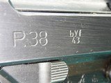 Mauser byf 43 P-38 9mm 4.9"Bbl 8+1 Mfg Aug 1943 Eagle 135 Markings Two Mags - 10 of 24