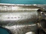 S&W 44 Double Action 1st Model .44S&W Russian 6"Bbl aka New Model Navy No.3 Pre-1899 - 12 of 25