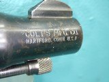 Rare! Colt Detective Special 2nd Issue .38 Spl 2" blue, factory hammer shroud, Mfg 1949 - 6 of 22