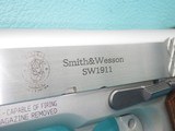 Smith & Wesson SW1911 E-Series .45ACP 5"Bbl SS 8+1 Two Mags - 9 of 21
