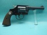 Colt Cobra First Issue .38Spl 4"Bbl Early Wood Grip Square Butt Mfg.1956 Minty! - 2 of 21