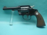 Colt Cobra First Issue .38Spl 4"Bbl Early Wood Grip Square Butt Mfg.1956 Minty! - 8 of 21