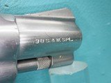 Smith & Wesson Model 60 Chiefs Special SS .38Spl 1.87"Bbl Bianchi Holster OWB RH - 6 of 25